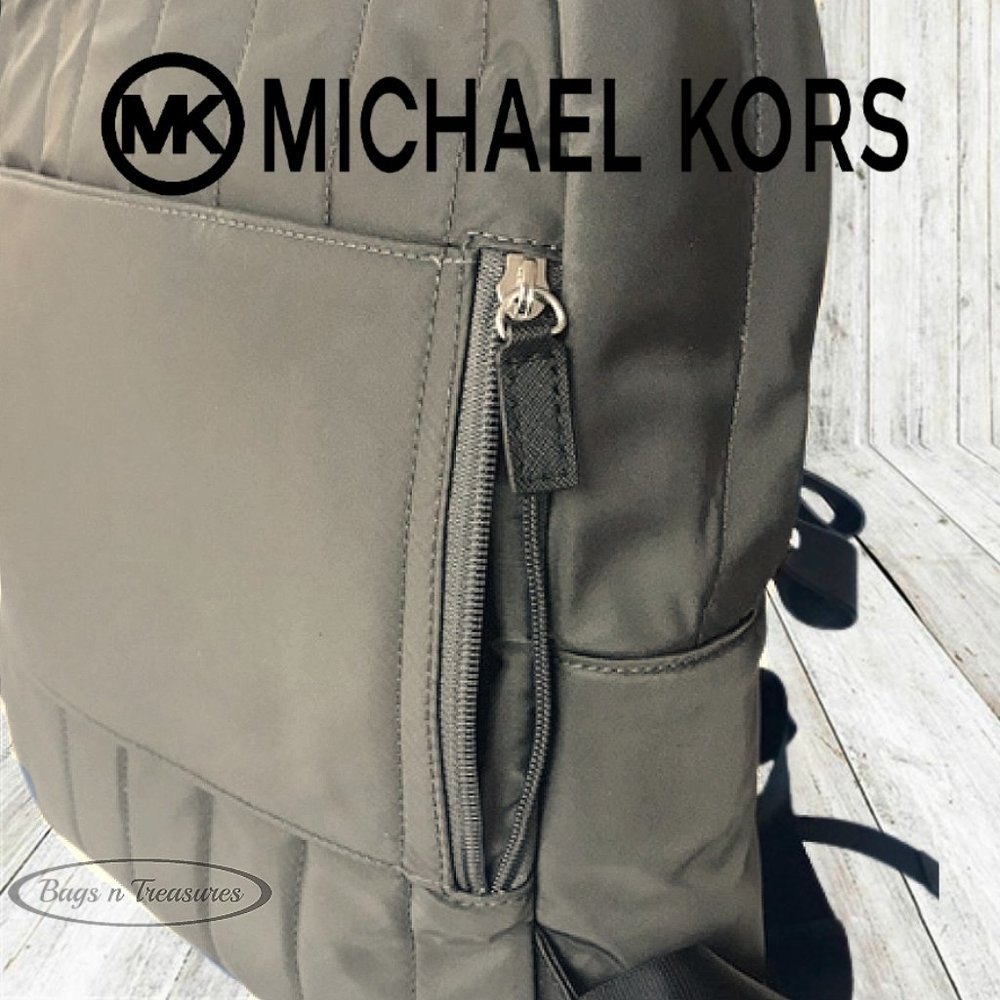 Michael Kors Nylon Backpack In Gray - image 8